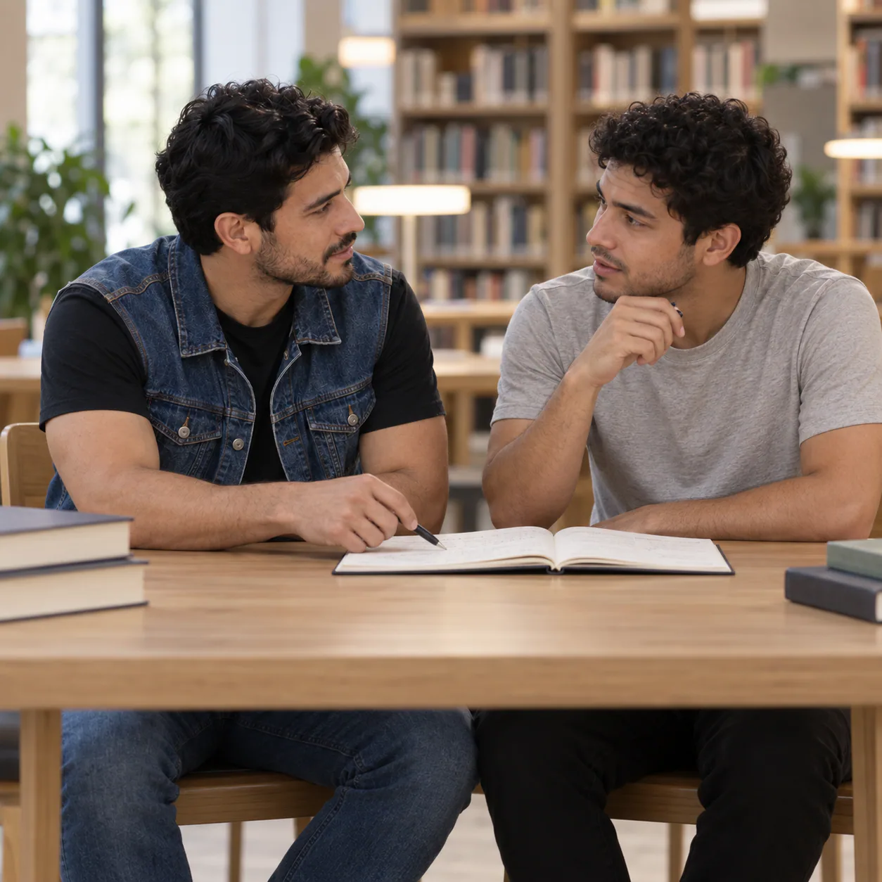 Guided English practice with natural conversation